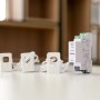 Shelly Pro 3EM Stromverbrauchsmessgerät (400A) mit drei Stromwandlern für Hausautomation.