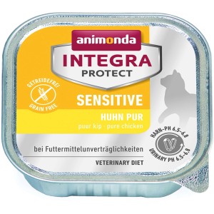 Integra Protect Sensitive Huhn pur, 100g Katzen-Spezialfutter für sensible Katzen.