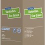 Verpackung der Erfurt Vliestapete Variovlies Eco Green, 20x0,75m, überstreichbare Tapete.