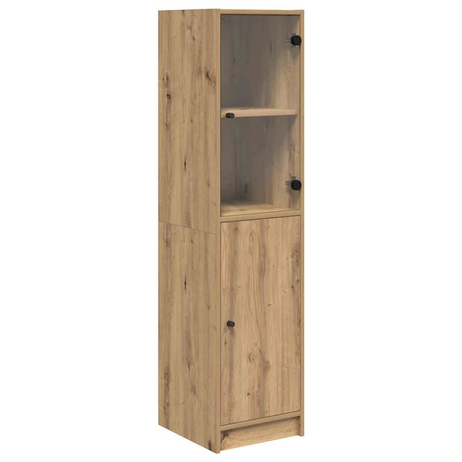 vidaXL Highboard Artisan-Eiche 35 x 37 x 142 cm Holzwerkstoff 882905 günstig online kaufen