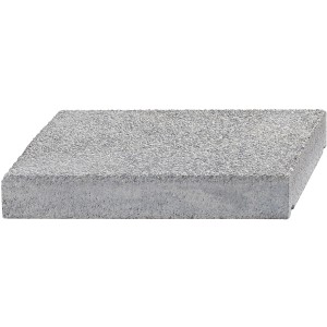 Gomera Mauerabdeckplatte, Grau-Alpin, 40x28x6 cm, für Mauersysteme und Einfassungen.