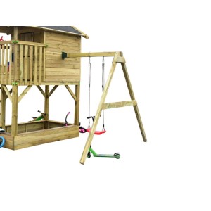 Prestige Garden Doppelschaukelanbau Doppelschaukel-Modul KDI für Prestige Garden Stelzenhäuser