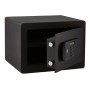 Offener, schwarzer Yale Tresor High Security Safe mit digitalem Tastenfeld.