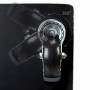 Detailaufnahme der 360° Schwenkrolle vom Transportroller / Rollbrett.