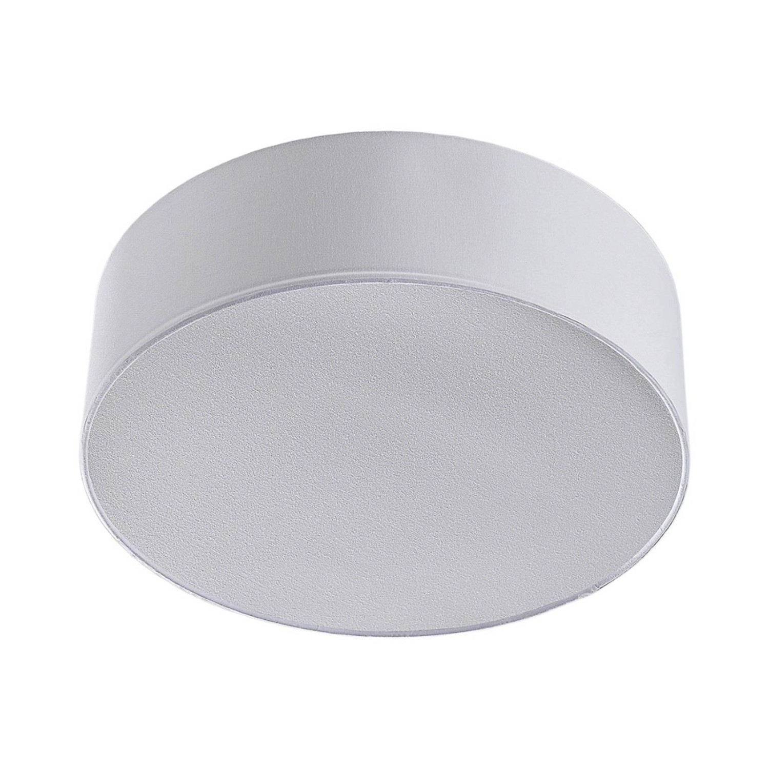 Lindby Deckenlampe Sebatin 9620333 Modern in Weiß aus Textil 3-flammig E27 Schlafzimmerleuchte