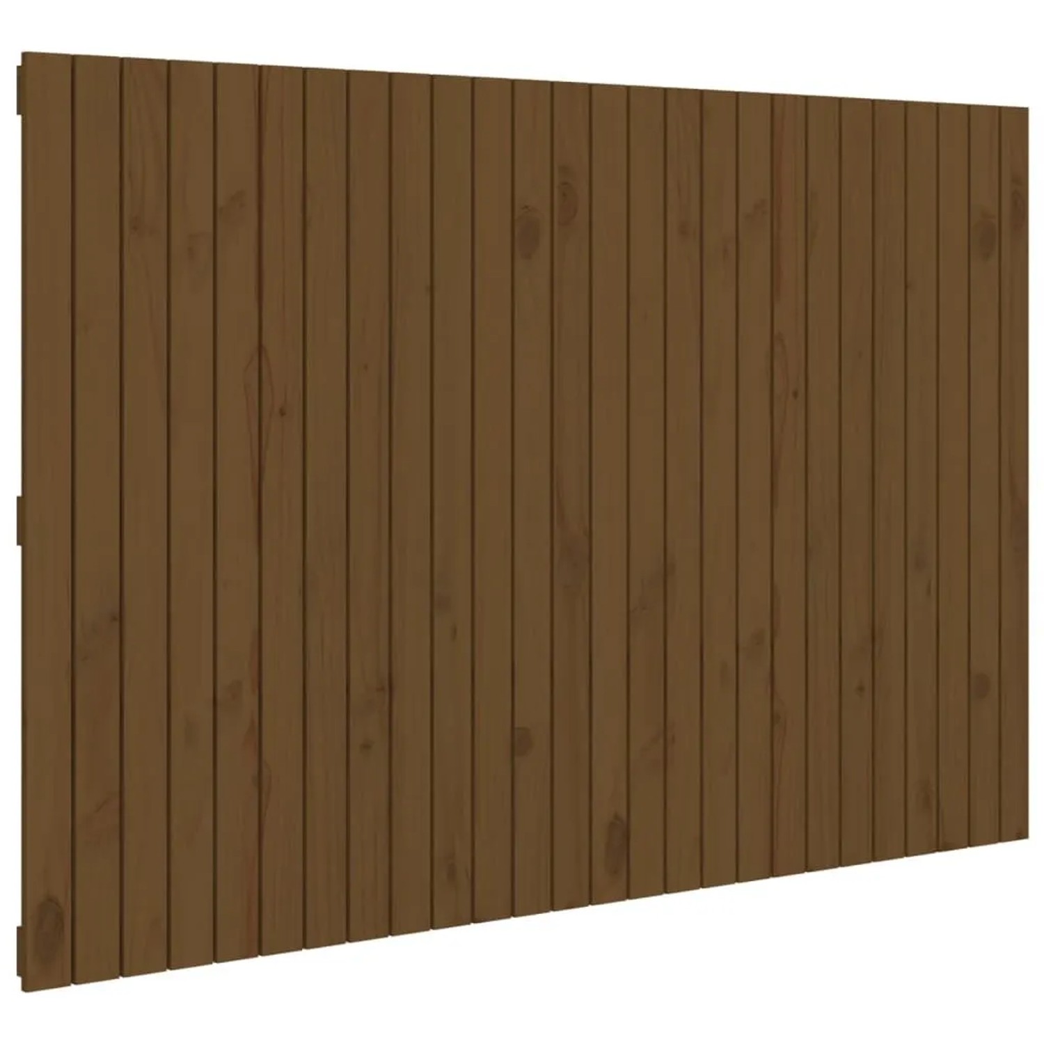 vidaXL Wand-Kopfteil Honigbraun 166x3x110 cm Massivholz Kiefer 824961
