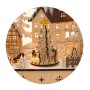 Dekohelden24 LED Holz Schwibbogen mit Bewegtem Weihnachtsbaum Inklusive Netzteil und Batteriebetrieb Möglich mit Schneekinder L/B/H 45 x 12 x 35 cm_5