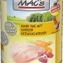 Mac's Katzen-Nassfutter Huhn Pur mit Geflügelherzen, getreidefrei, 400g Dose.