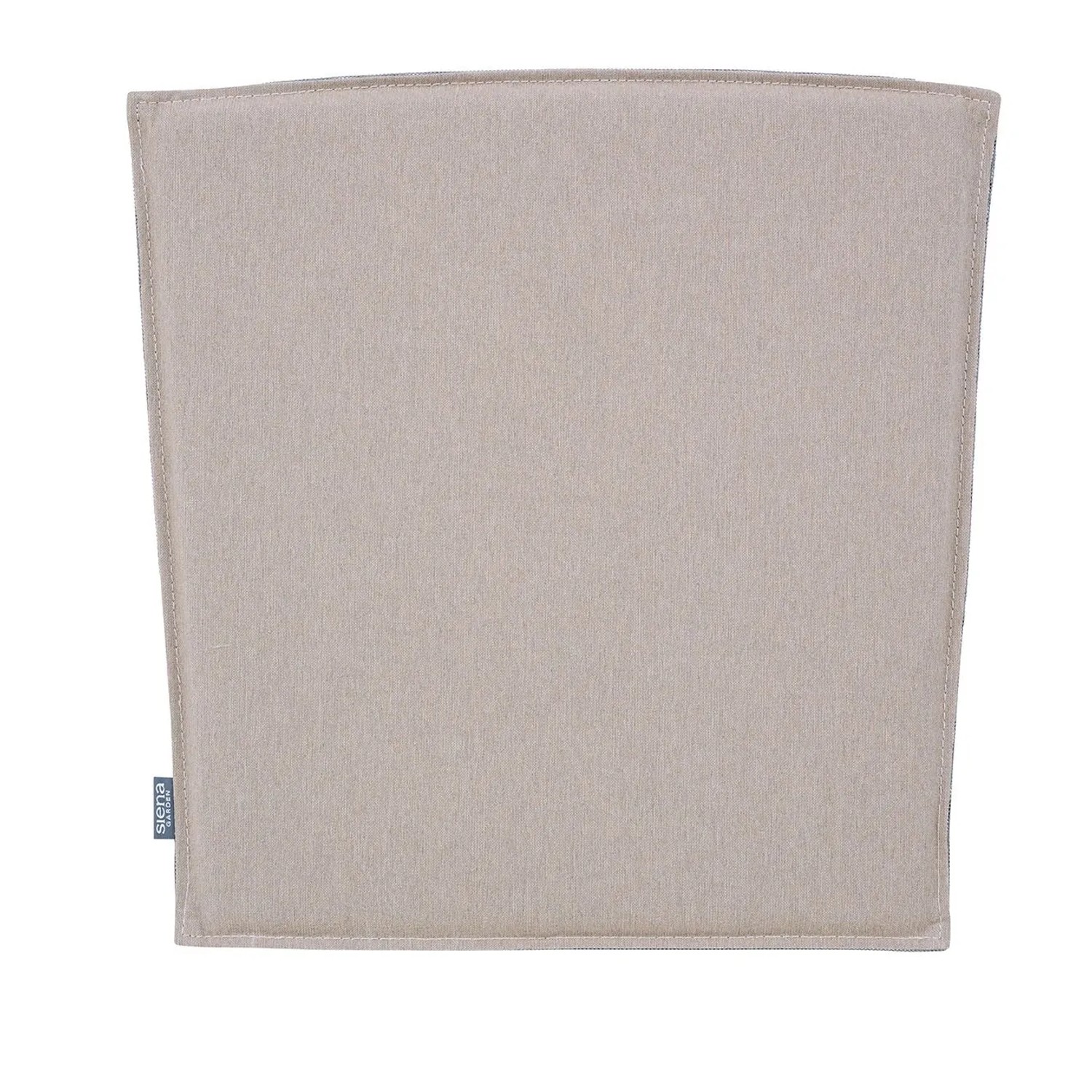 Siena Garden Sitzkissen Universal 37/43 cm x 44 cm x 1,5 cm Walnuss