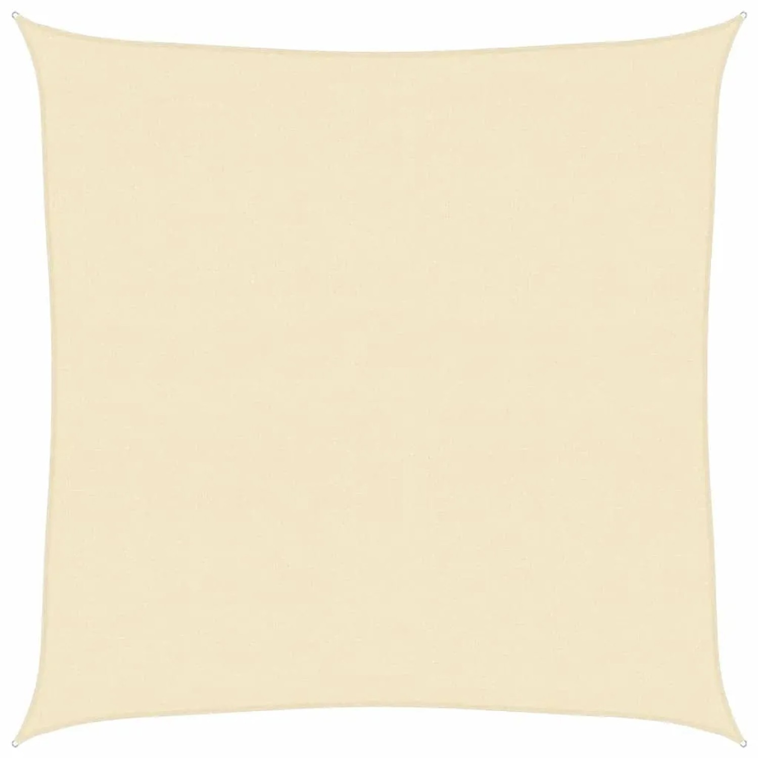 vidaXL Sonnensegel 160 g/m² Creme 7x7 m HDPE 311170