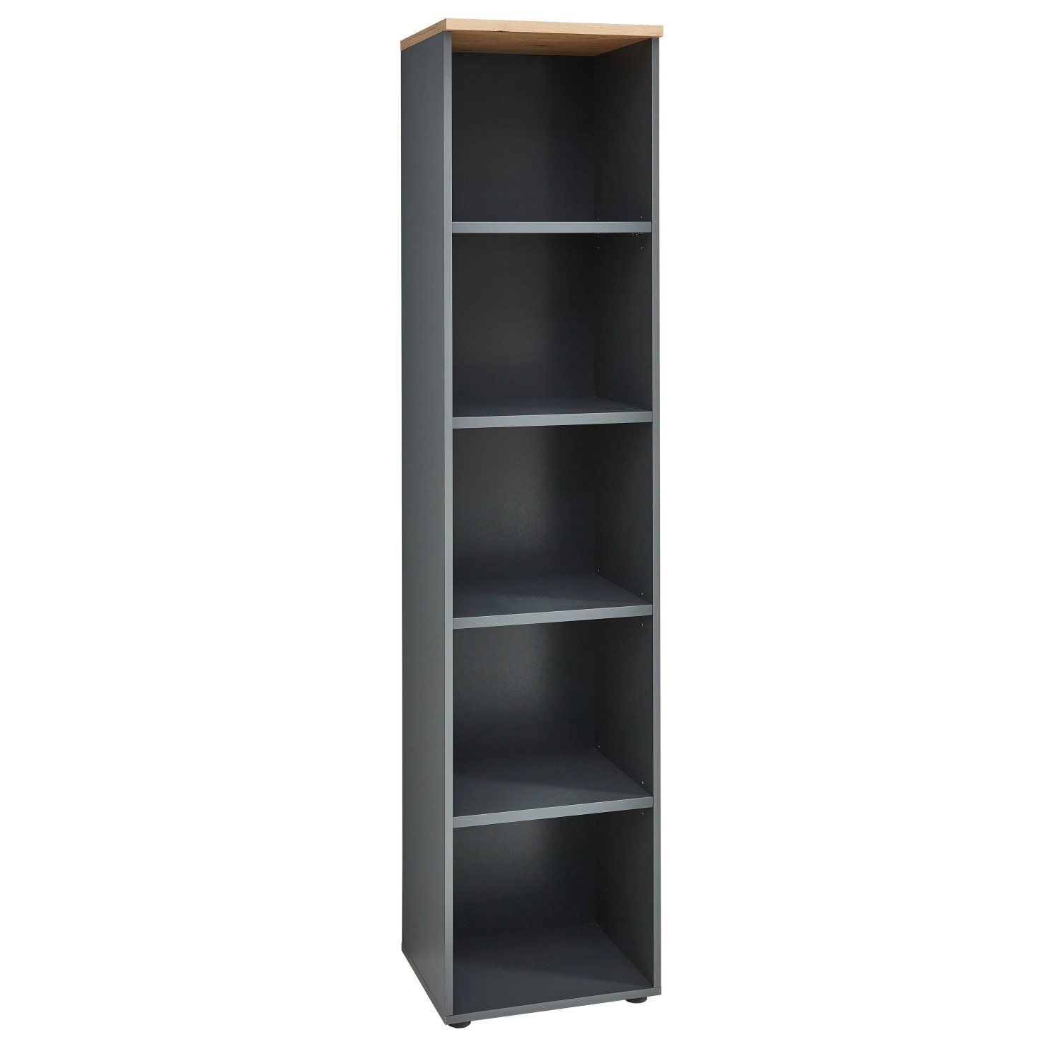 Premium Living Regal Memphis in Eiche Artisan/Graphitfarben