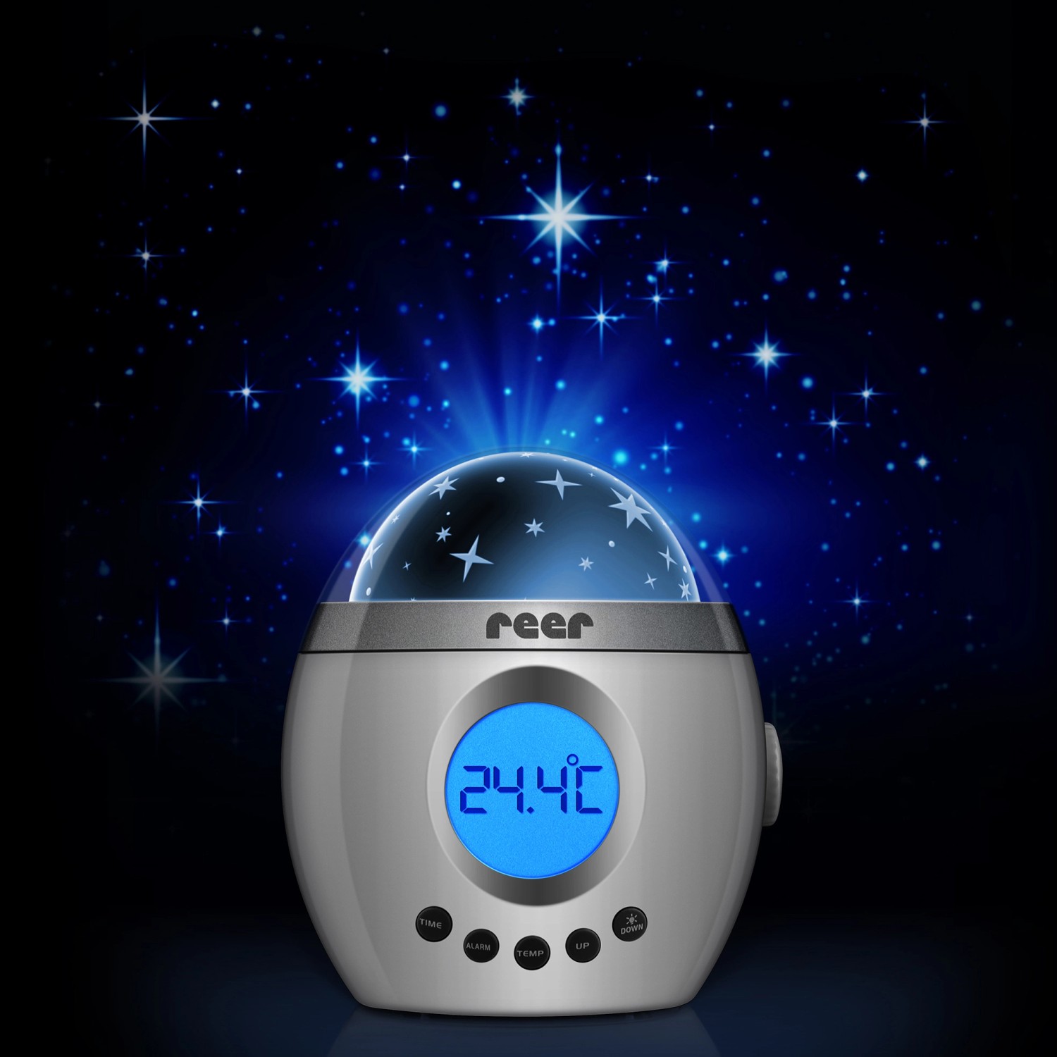 Reer Einschlaflicht My Magic Starlight Silbergrau