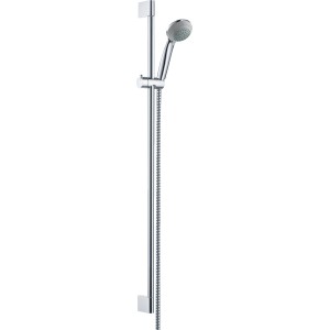 Hansgrohe Crometta 85 Brauseset mit Brausestange (90cm) in Chromoptik.