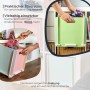 HMF Aufbewahrungsbox Holz, 32cm, mehrfarbig, für Kallax Regale. Ordnung im Kinderzimmer.