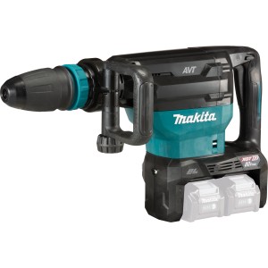 Makita Akku-Stemmhammer HM002GZ03 Solo im Koffer, Baumaschine für Abbruch- und Stemmarbeiten.