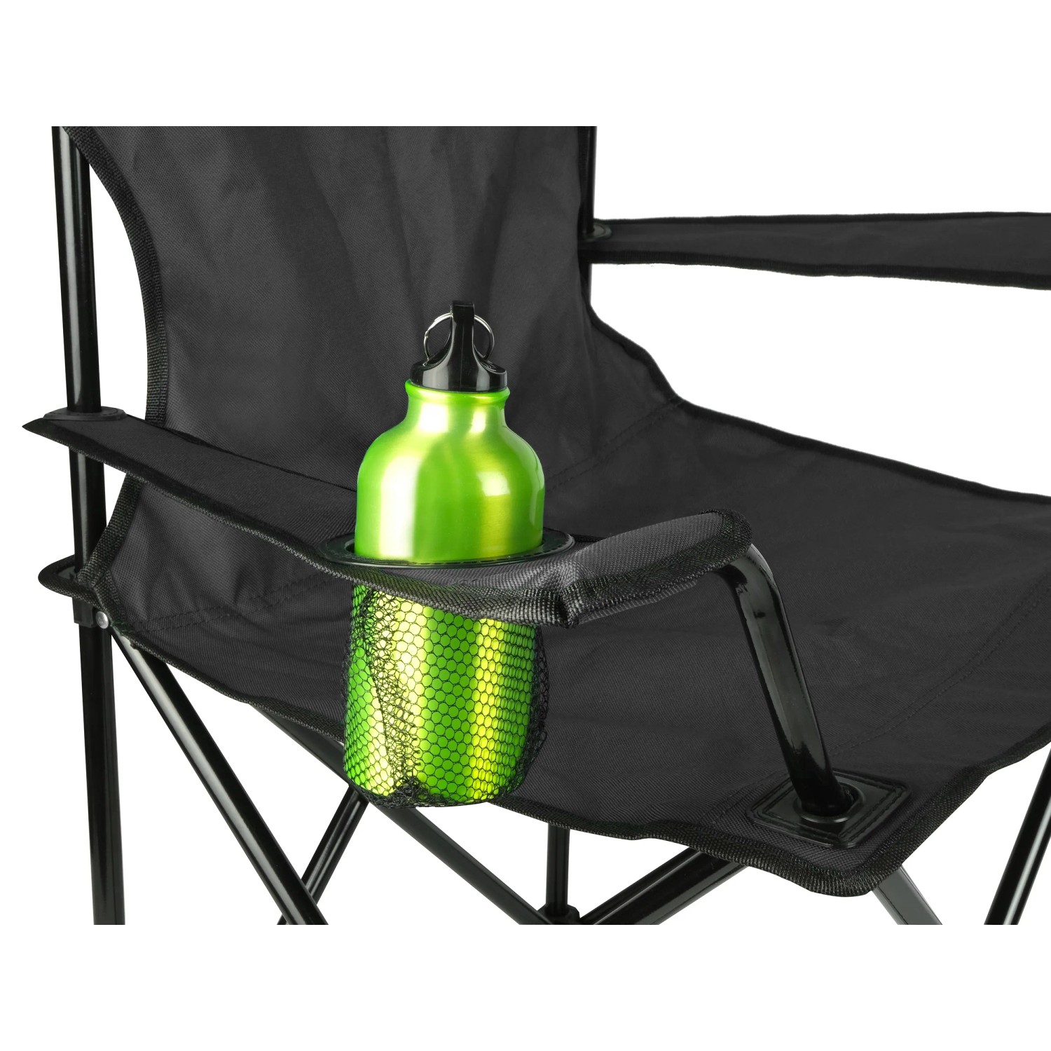 Wellogic Campingstuhl Faltbar Schwarz_3