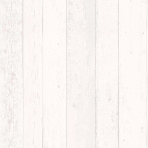 A.S. Création Tapete in Holzoptik, weiß und grau, für eine natürliche Wandgestaltung.