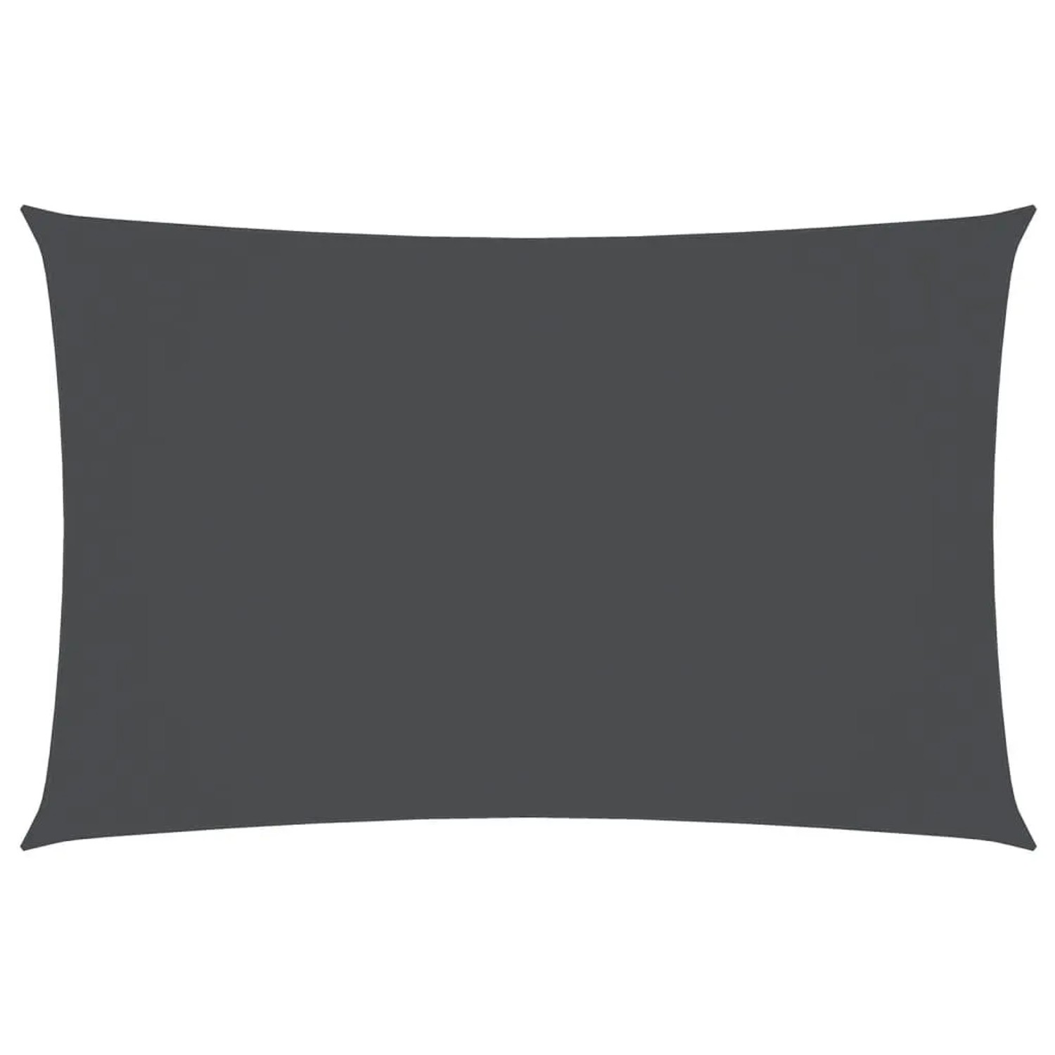 vidaXL Sonnensegel Oxford-Gewebe Rechteckig 3,5x5 m Anthrazit 135105