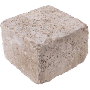 EHL Mauerstein Verona Antik Muschelkalk, 20x20x14 cm, für rustikale Mauern.