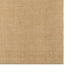 Detailansicht: Naturfarbener vidaXL Sisal Teppich, 66x150 cm.