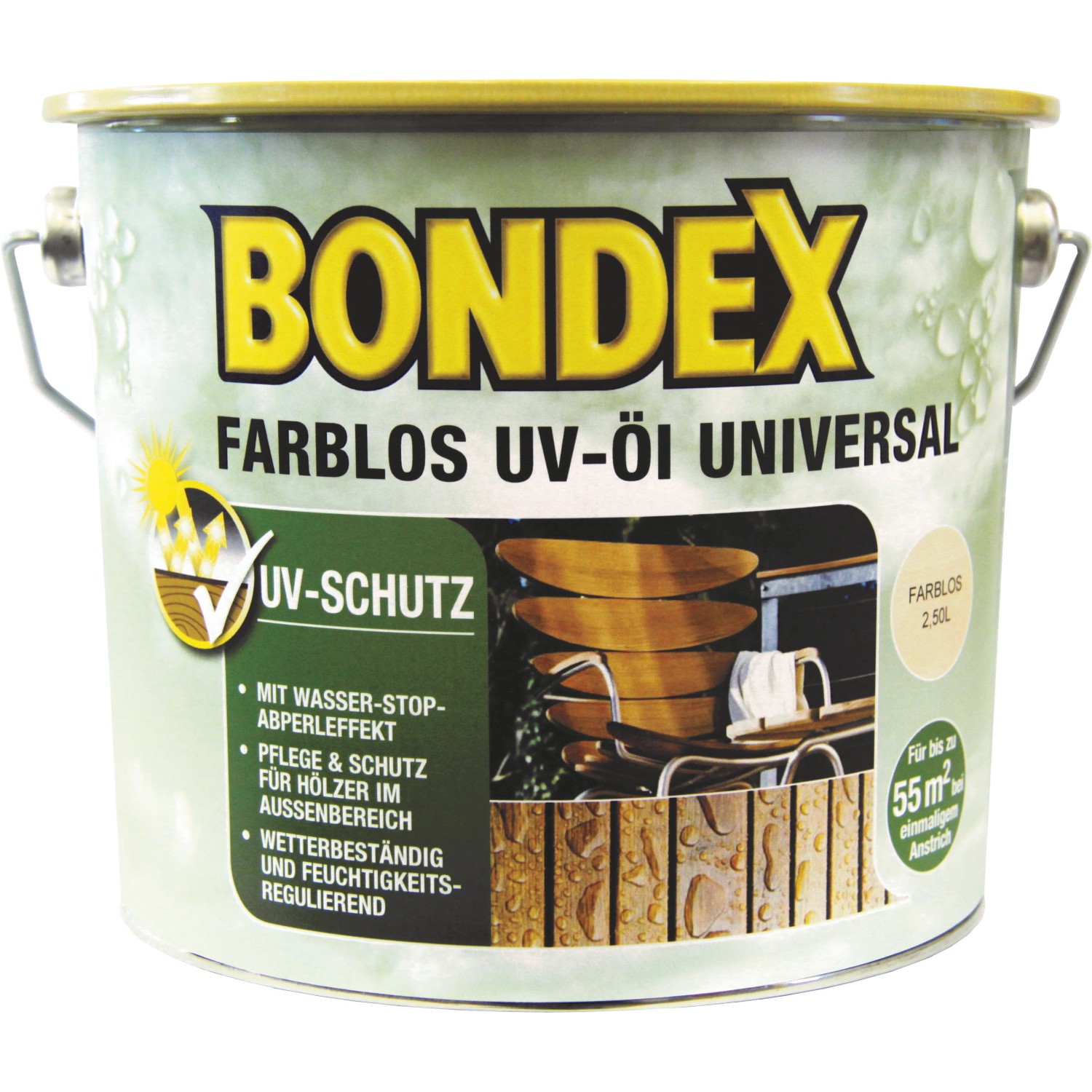 Bondex UV-Öl Universal Transparent 2,5 l