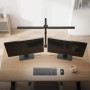 Relaxdays Schreibtischlampe Metall Schwarz LED Klemmbar Dimmbar mit Fernbedienung 75,5 cm x 80 cm x 5,5 cm_2