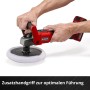 Einhell Akku-Schleif- und Poliermaschine CE-CP 18/180 Li E-Solo in Aktion.