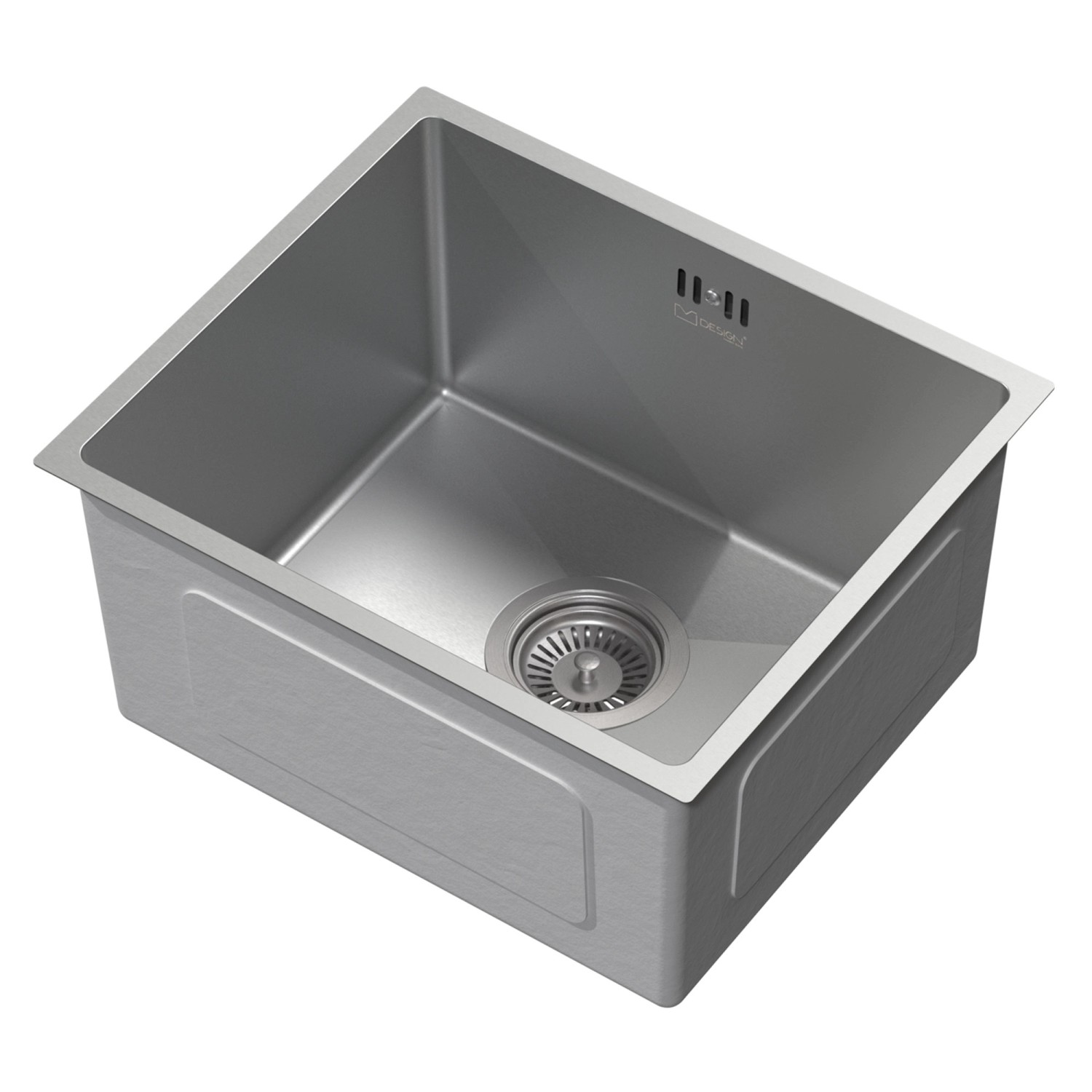 ML-Design Spülbecken Edelstahl 34x40 cm Rechteckig 1 Becken Klein mit Siphon