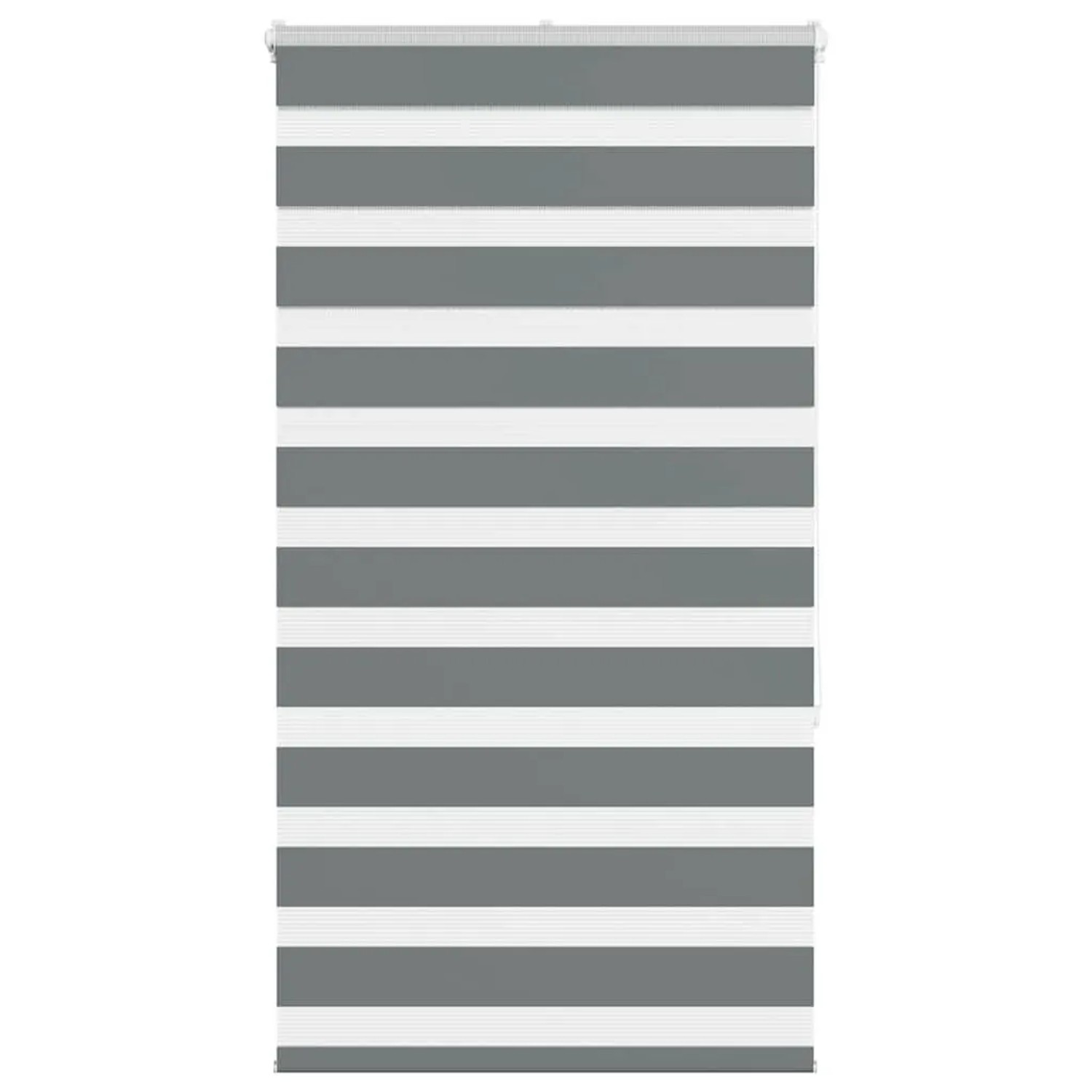 vidaXL Doppelrollo Dunkelgrau 75x150 cm Stoffbreite 70,9 cm Polyester 40141 günstig online kaufen