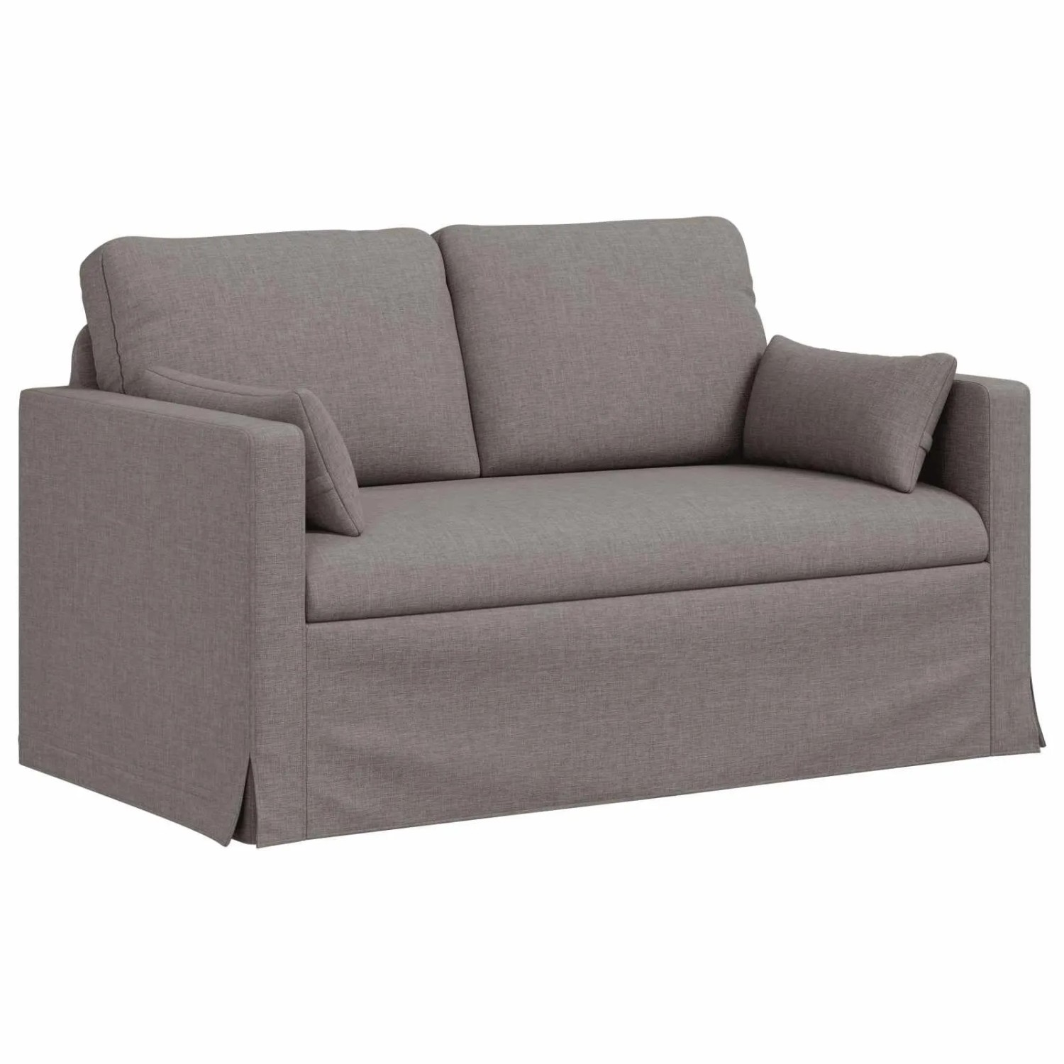 vidaXL Sofa Taupe 139 x 78 x 80 cm Stoff 42024359