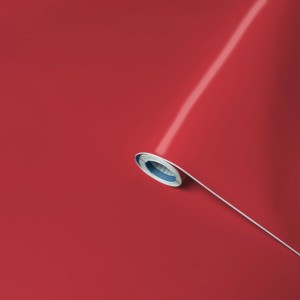 Rolle Venilia Klebefolie in Rot, 45x200cm, für Möbel und Dekoration.