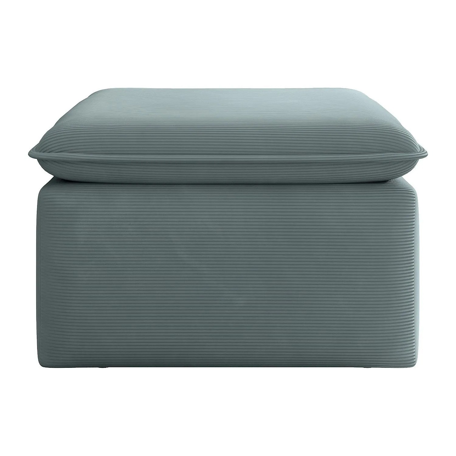 Vente-unique Sitzhocker Teodora Blaugrün 70 cm