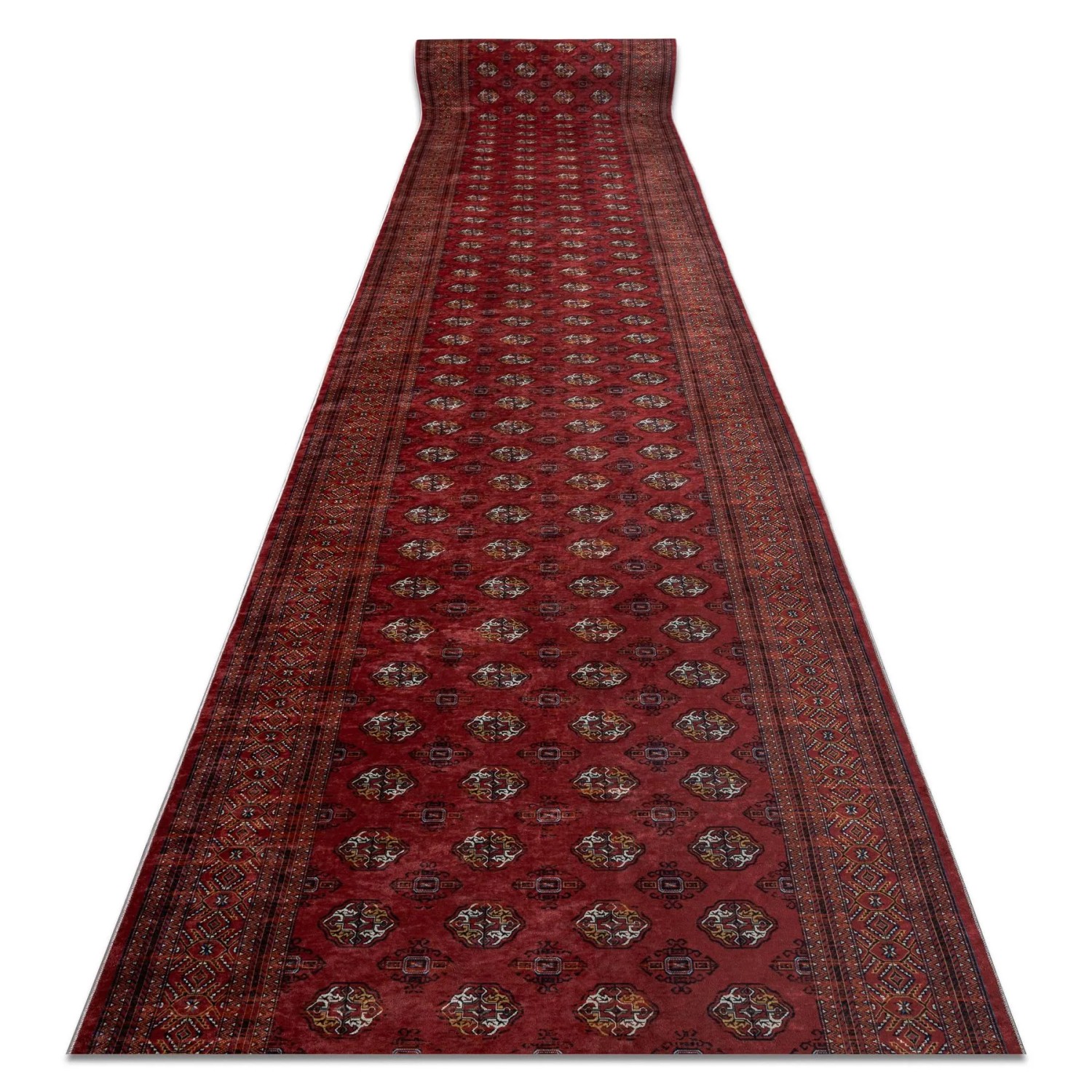 RugsX Läufer Antirutsch Lotus VG20915 Rot 60cm 130cm
