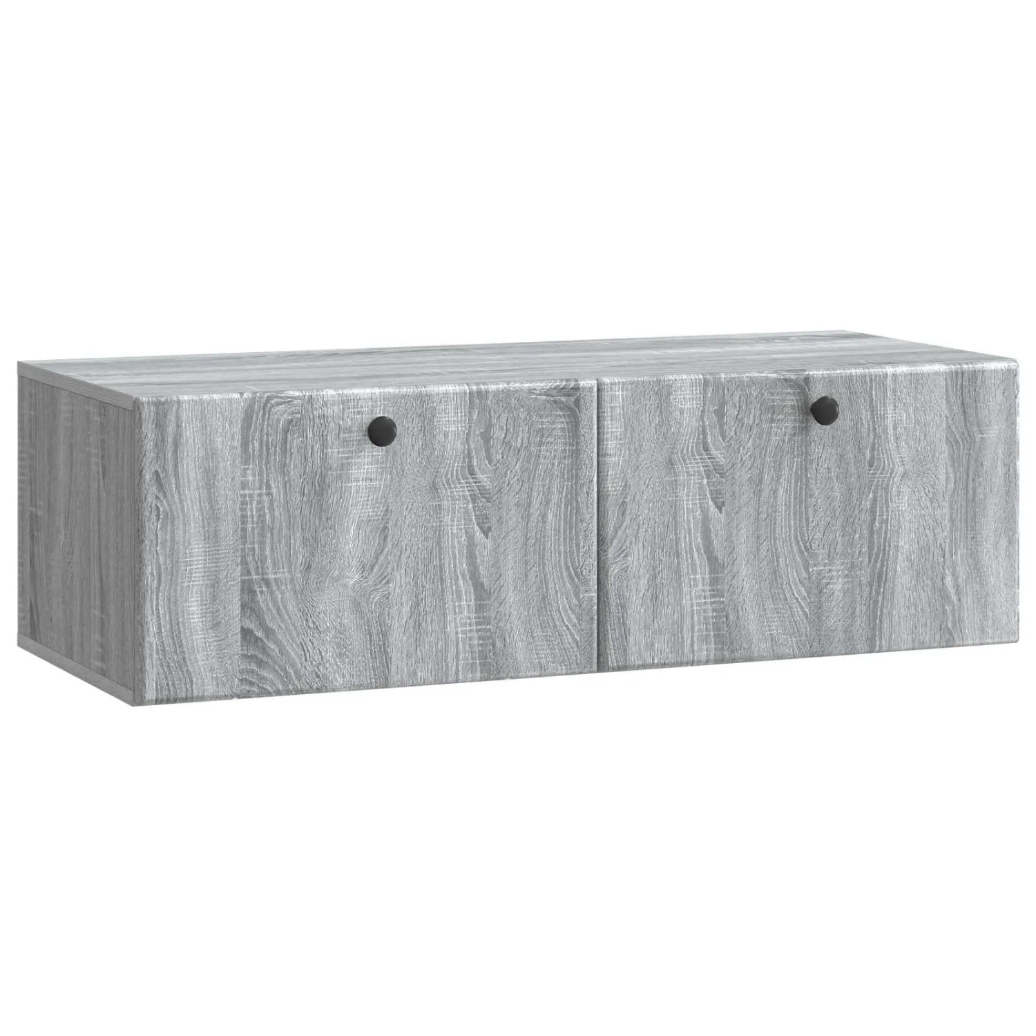 vidaXL Wandmontierter TV-Schrank Graues Sonoma 98 x 41 x 30 cm 899211