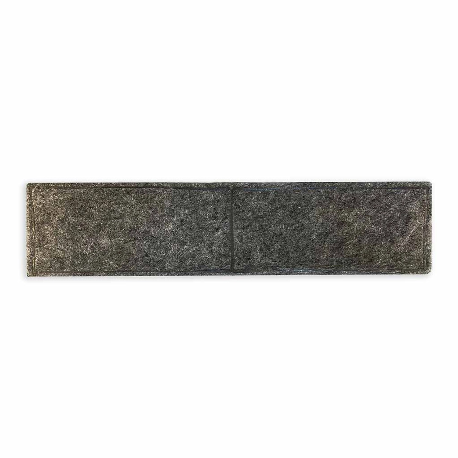 AIR2GO Aktivkohlefilter DKF18-1 für Miele Dunstabzugshauben, grauer Filter.