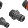 Gardena Entwässerungsventil-Set für Pipeline, Sprinkler und Original Gardena System.