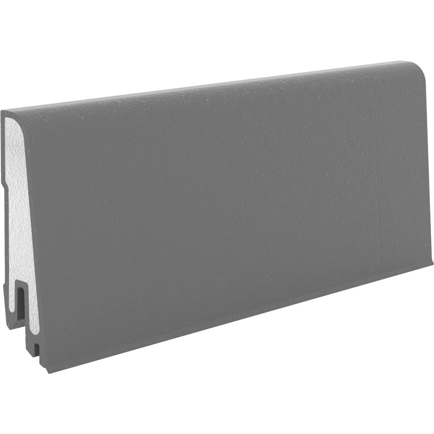 Hartschaumleiste Modern 60 sk Anthrazit 17 mm x 60 mm Länge 2500 mm