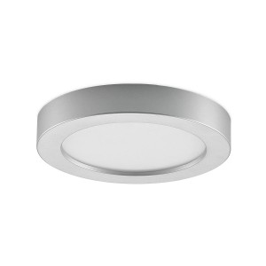 PRIOS LED Deckenleuchte Edwina 9917039 Modern in Alu aus Aluminium 1-flammig Badezimmerleuchte