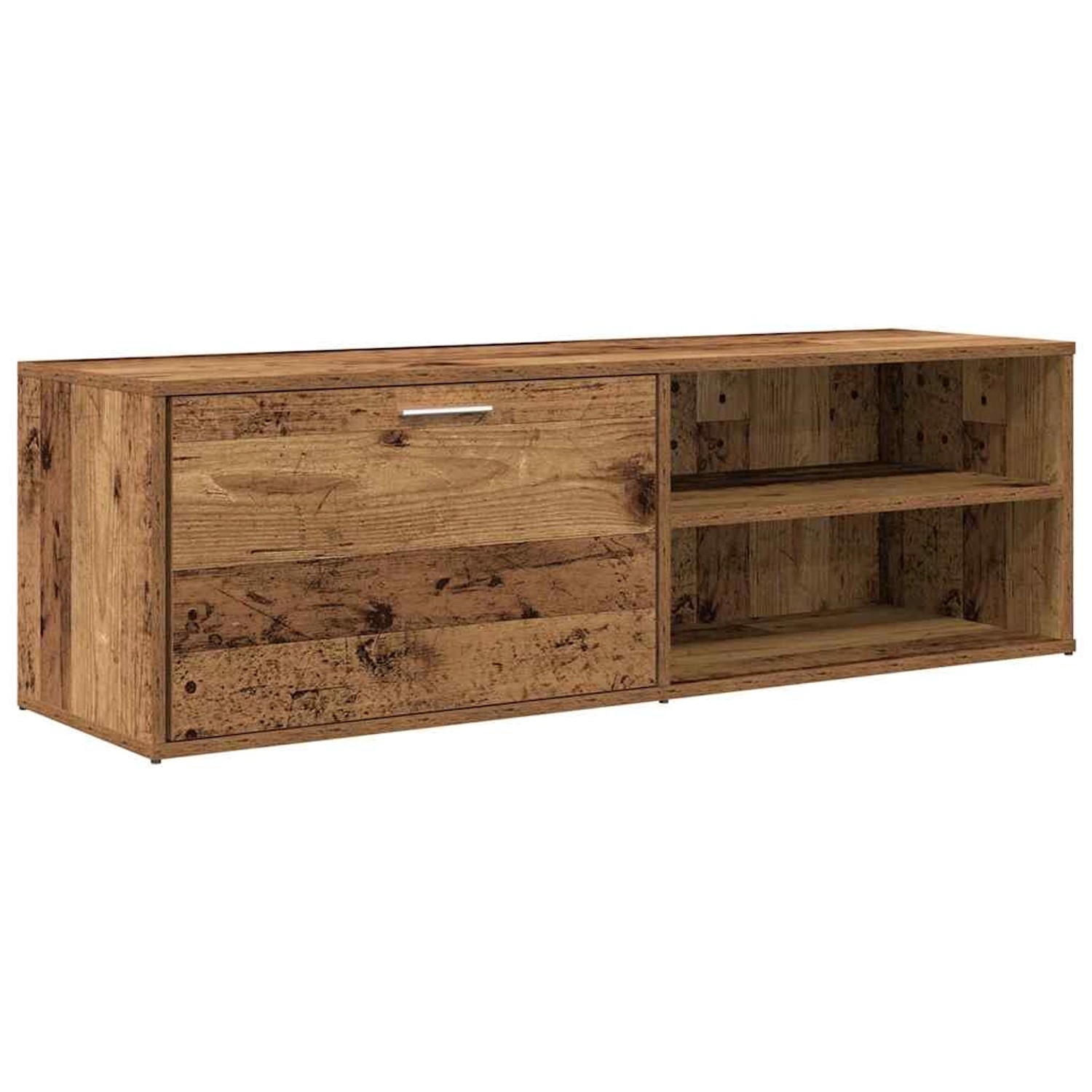 vidaXL TV-Schrank Altholz-Optik 120x34x37 cm Holzwerkstoff 855972 günstig online kaufen