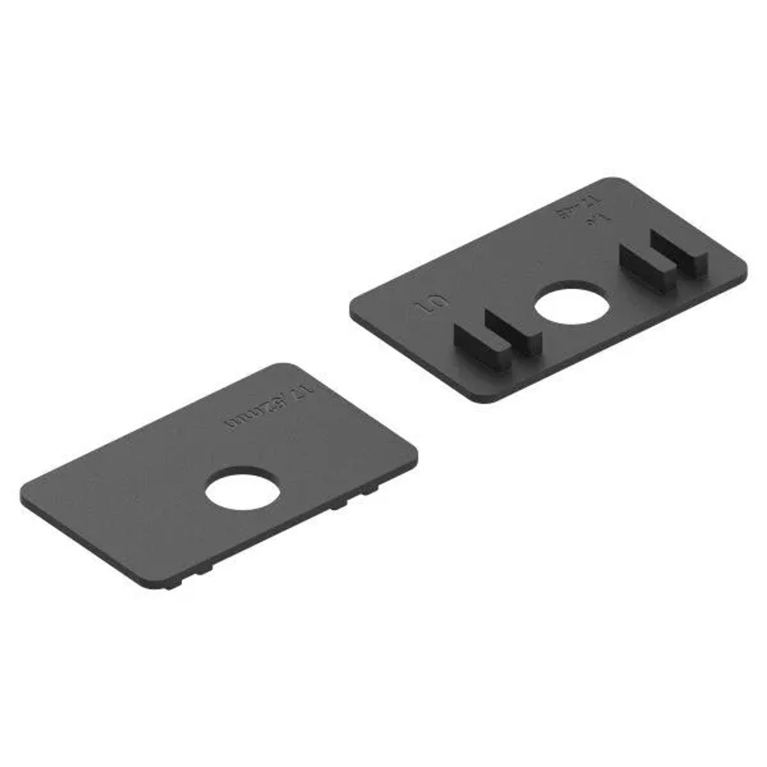 FeNau 1 Paar Gummis Zu Glasklemme 55x65x37,5 mm AbZ Für 17,52 mm Glas VSG