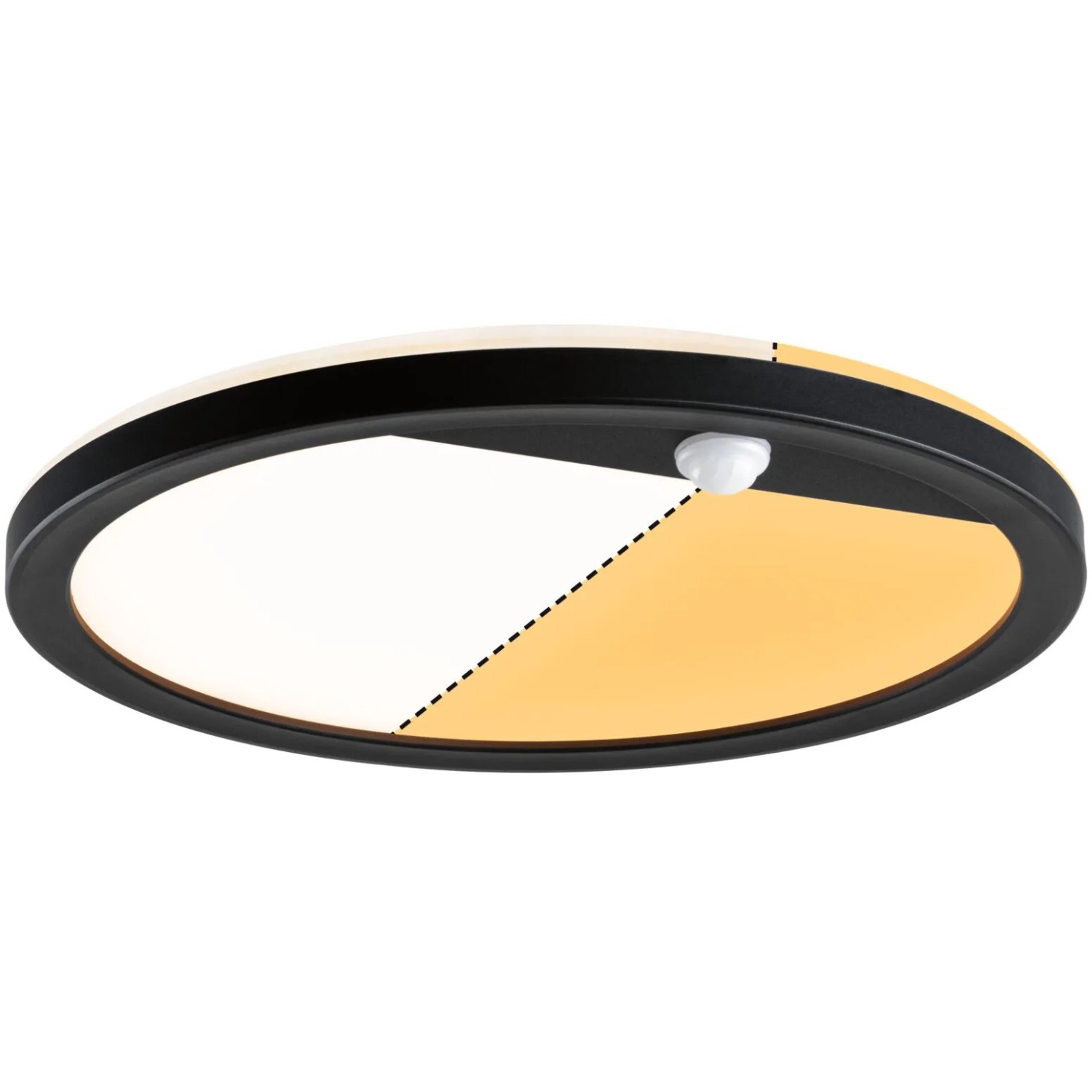 Paulmann Capera LED Buitenlamp Met Bewegingsmelder - 231 Mm, 3000K, IP44, 700 Lm, Antraciet Aluminium, Geschikt Voor Kustgebieden