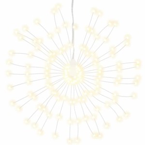 vidaXL Weihnachtsbeleuchtungen Feuerwerk 4 Stk 140 LEDs Warmweiß 17cm 356220