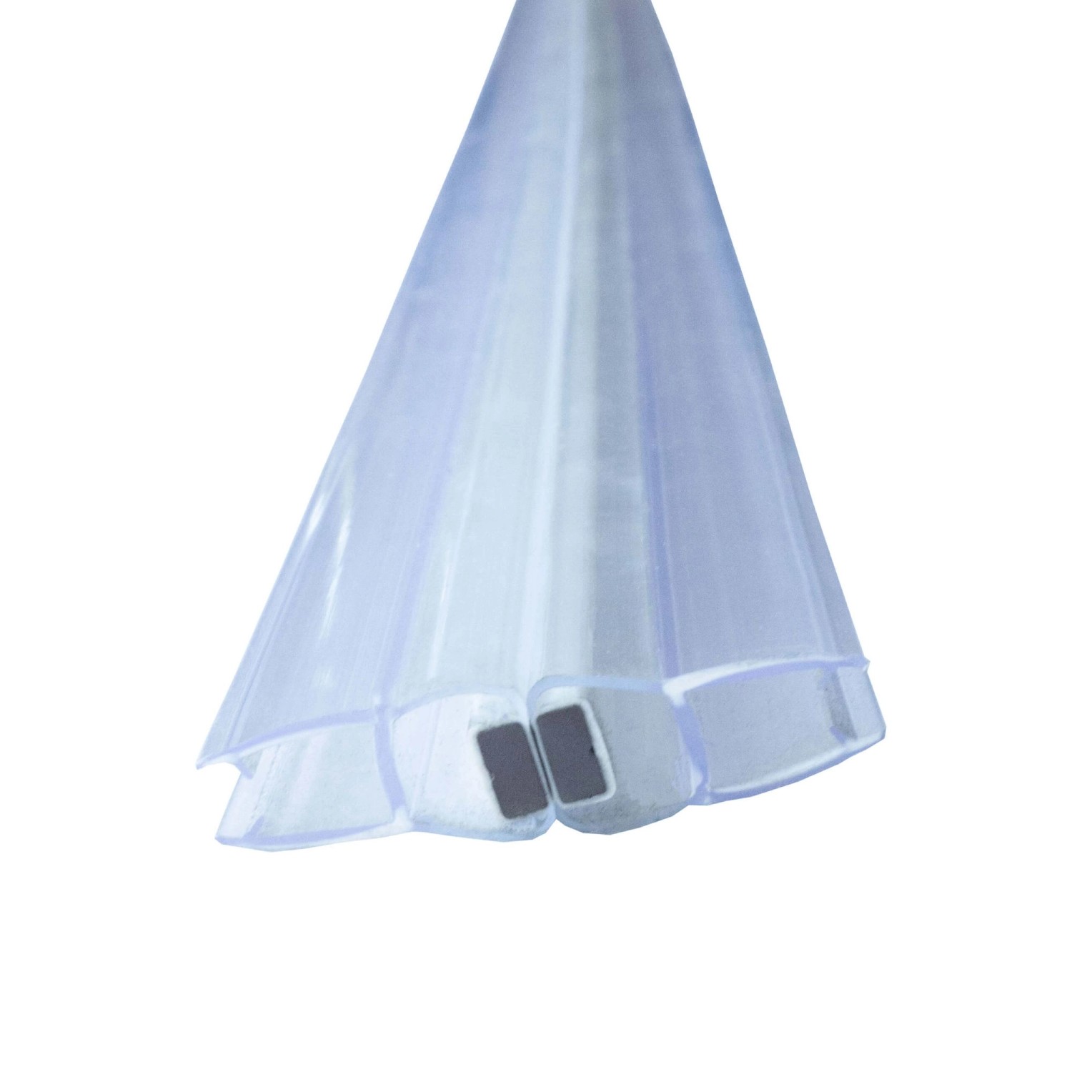 Bagnoxx Magnetdichtung Duschtüren 180 Grad 2x 2m für 6mm Glas Transparent