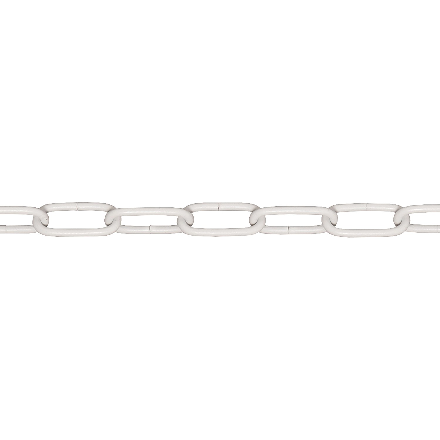 Conacord Ringkette Stahl Ø 2 mm x 16 mm Weiß Meterware