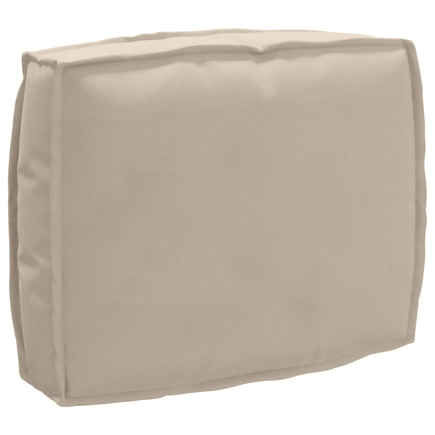 vidaXL Kissen Taupe 50 x 40 x 12 cm Oxford-Stoff 42001463