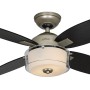 HUNTER FANS Deckenventilator Central Park, 107 cm, Zinn-Optik mit Beleuchtung.
