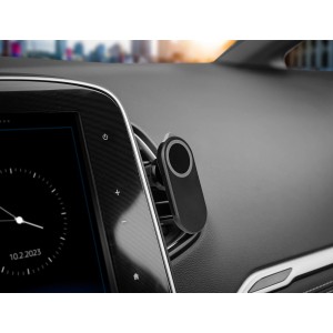 Eufab Kfz-Smartphone Halterung magnetisch am Lüftungsgitter im Auto.