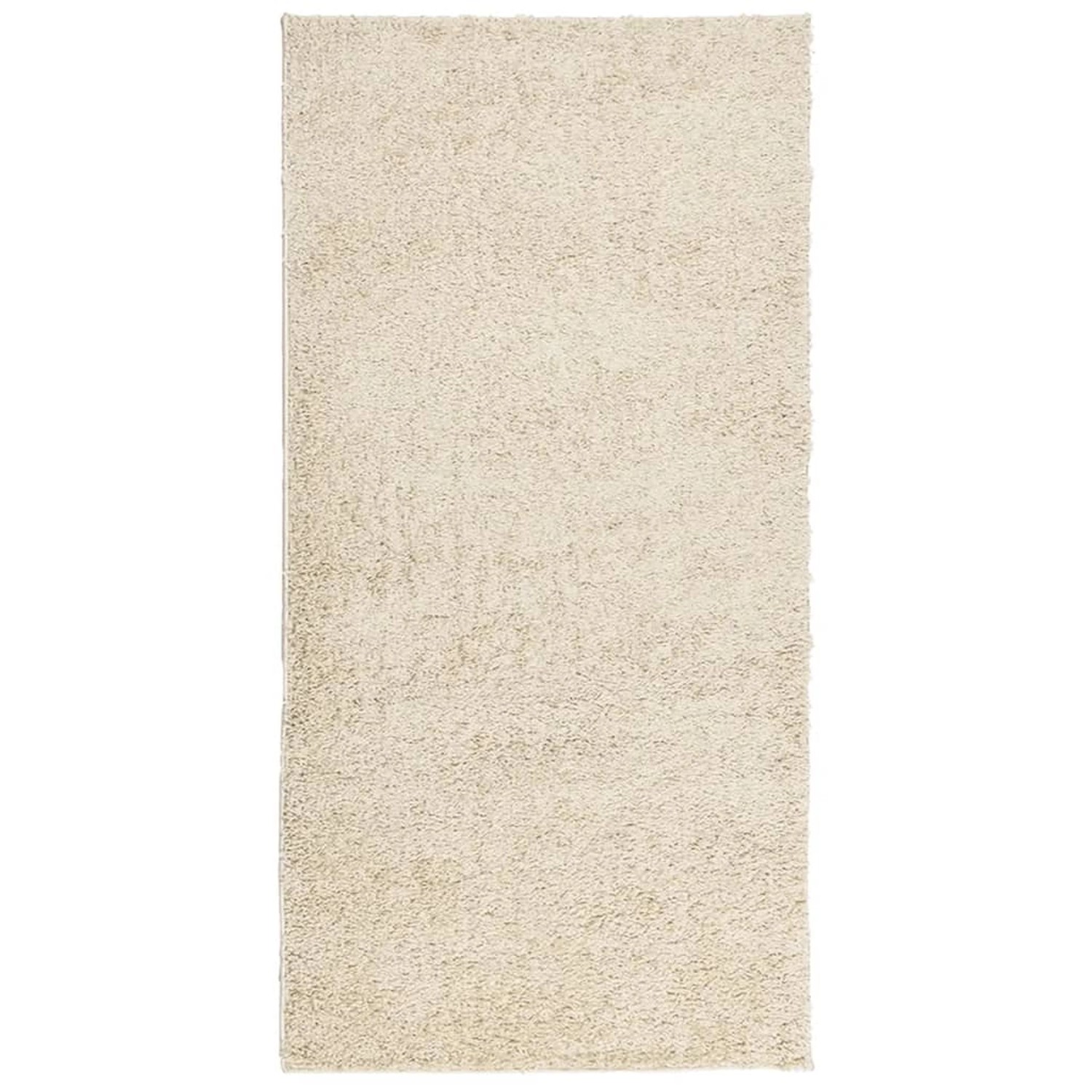 vidaXL Teppich Shaggy Hochflor Modern Golden 100x200 Cm 1954162 günstig online kaufen