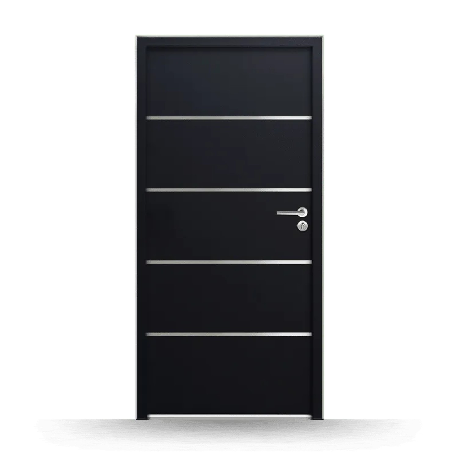 FM Türen NBT56 Modell 02 1000 x 2100 Anthrazit Rechts