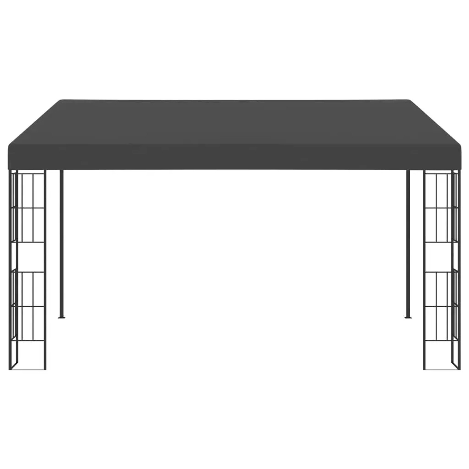 vidaXL Wand-Pavillon 3x4 m Anthrazit Stoff
